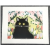 Image 1 : "ONE BLACK CAT" BY MAUD LEWIS (1903 - 1970) - PRINT