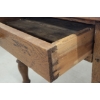 Image 5 : OAK KITCHEN TABLE W/ CUTLERY DRAWER