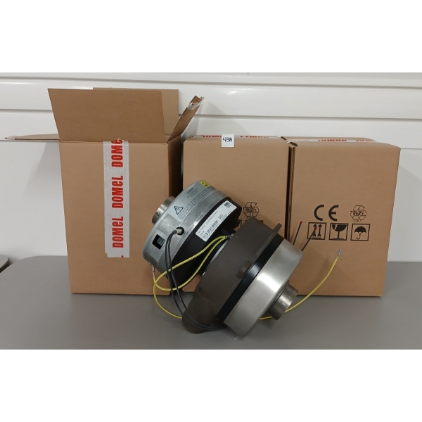 LOT OF 3 - DOMEL CENTRIFUGAL BLOWERS - AS NEW