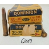 Image 1 : AMMO: 40X DOMINION .30-30WIN - 170GR - KKSP