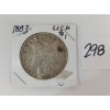 Image 1 : 1883 US MORGAN SILVER DOLLAR
