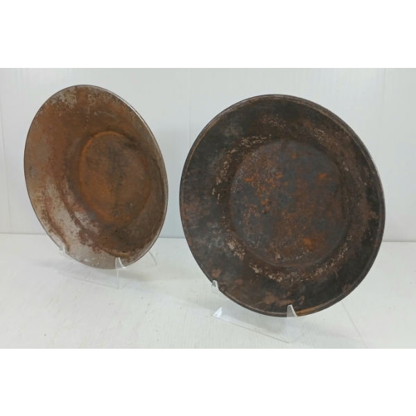 LOT OF 2 - GOLD MINER'S PANS