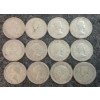 Image 2 : LOT OF 12 - 1952-1966 CDN 10 CENT COINS