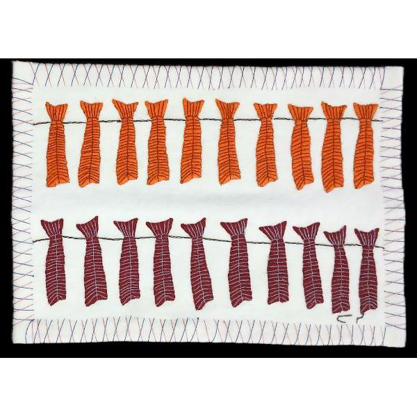 WOOL WALL HANGING - UNSIGNED
