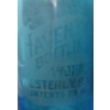 Image 4 : HAVEN'S BOTTLING WKS. - COBALT ACID-ETCHED - 28OZ SELTZER BOTTLE