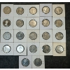 Image 4 : LOT OF 22 - 1947-1987 CDN 50 CENT PCS - INCL 'CURVE 7'