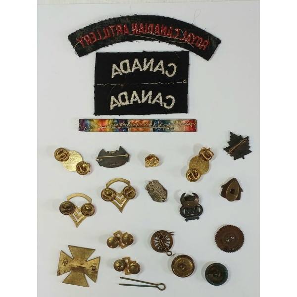 QTY OF MISC MILITARY INSIGNIA