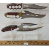 Image 2 : LOT OF 3 - MEDIEVAL & FANTASY KNIVES