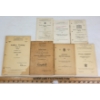 Image 1 : LOT OF 7 - WWII CDN MILITARY TRAINING BOOKLETS & FIELD SERVICE POCKET BOOKS