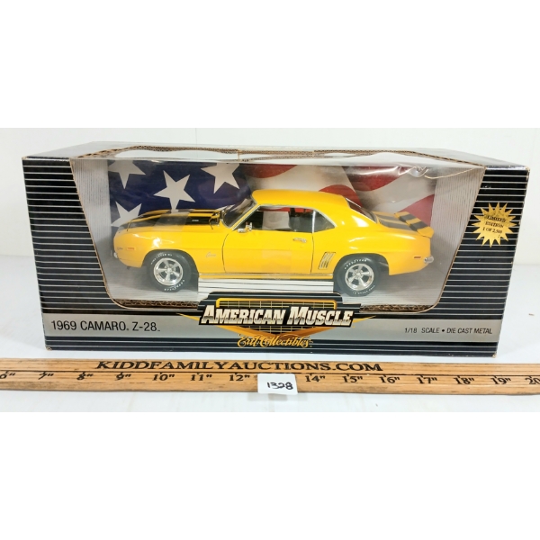 ERTL AMERICAN MUSCLE DIECAST 1969 CAMARO Z-28 MODEL - SEALED