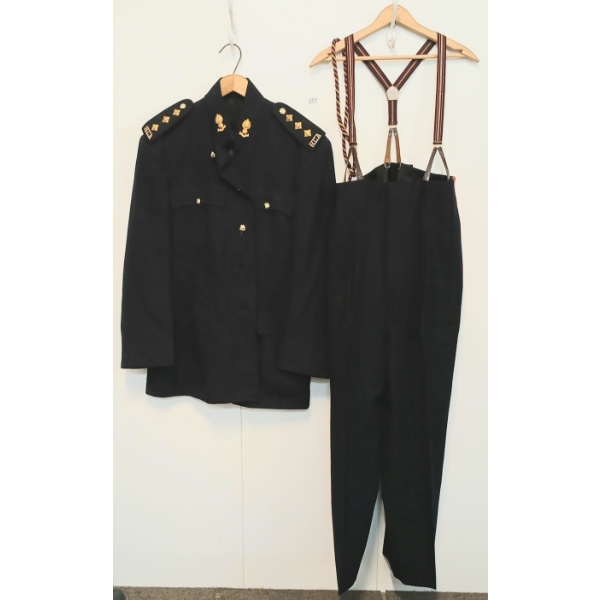 LOT OF 3 - RCA OFFICER'S UNIFORM JACKET, PANTS & EPAULETTES