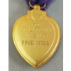 Image 2 : U.S. PURPLE HEART MILITARY MERIT MEDAL IN CASE - FRED SITES