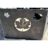 Image 3 : CAST IRON MAPLE LEAF FIREPIT RING