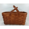 Image 3 : WOVEN WOOD GATHERING BASKET