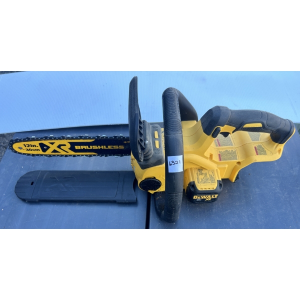 DEWALT XR 20V CHAINSAW - W/O BATTERY