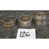 Image 1 : LOT OF 3 - STERLING SILVER RINGS