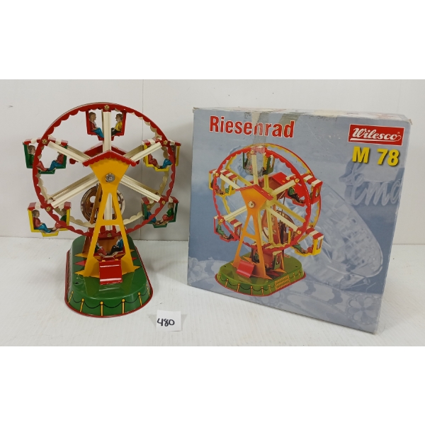 WILESCO RIESENRAD M78 TIN FERRIS WHEEL