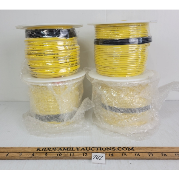LOT OF 4 - OMEGA T/C EXTENSION WIRE SPOOLS