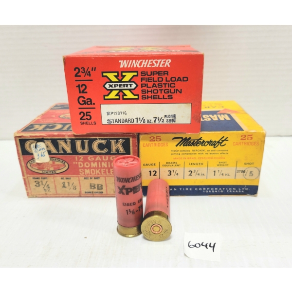 AMMO: 75X 12 GA 2 3/4 IN MIXED 