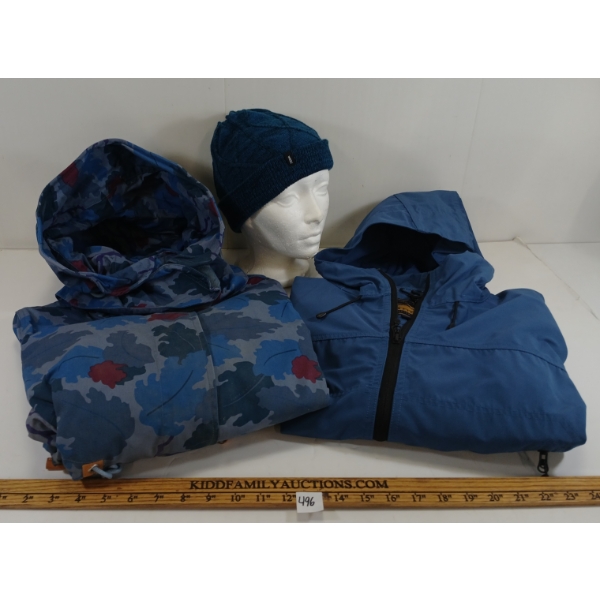 LOT OF 3 - PENFIELD INUVIK & HAZELTON JACKETS W/ WESC HAT