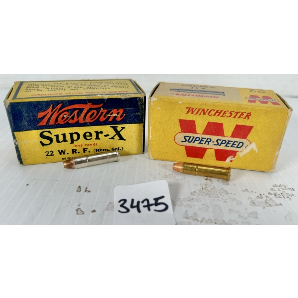 AMMO: 100X WINCHESTER .22 WRF 45GR. 