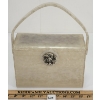 Image 1 : WILARDY (?) WOMEN'S PEARL LUCITE BOX PURSE