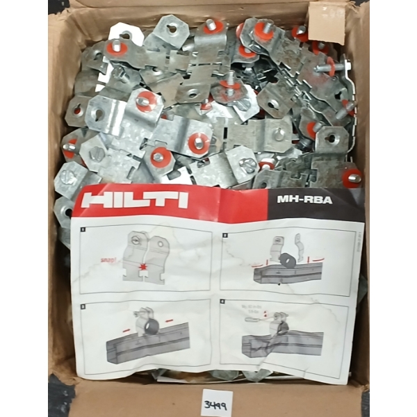 QTY OF HILTI STRUT CLAMPS