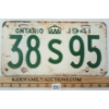 Image 1 : 1941 ONTARIO LICENSE PLATE