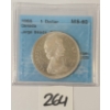 Image 3 : 1966 CDN SILVER DOLLAR - CCCS GRADED