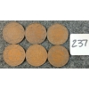 Image 2 : QTY OF 1918-1920 CDN LARGE PENNIES
