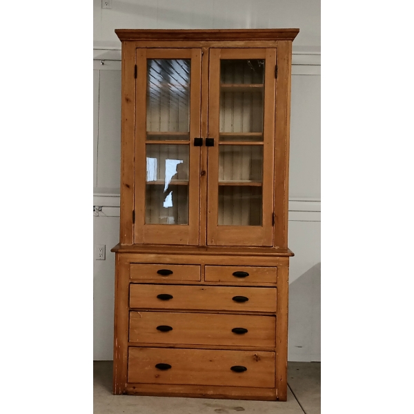 PINE CABINET W/ CAST HARDWARE