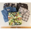 Image 1 : LOT OF 5 - MEN'S CLASSIFIED BUTTON-UP LONG SLEEVE SHIRTS - FT FLORAL, PAISLEY, DENIM, ETC