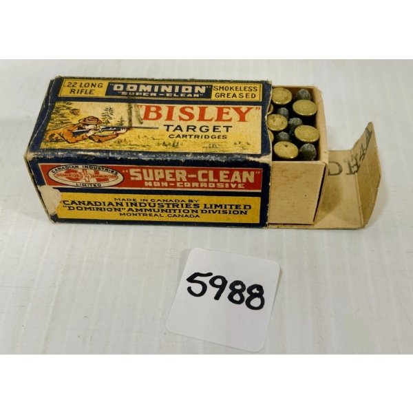 AMMO: 50X CIL .22 LR BISLEY TARGET