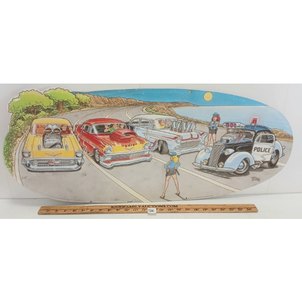 RUKUS ROD & CUSTOM GARAGE ART - SST SIGN