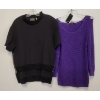 Image 5 : LOT OF 5 - WOMEN'S MINIMUM & WESC T-SHIRT, BLOUSES & KNIT SWEATER - FT JENA, WITTA, DIANA, ETC