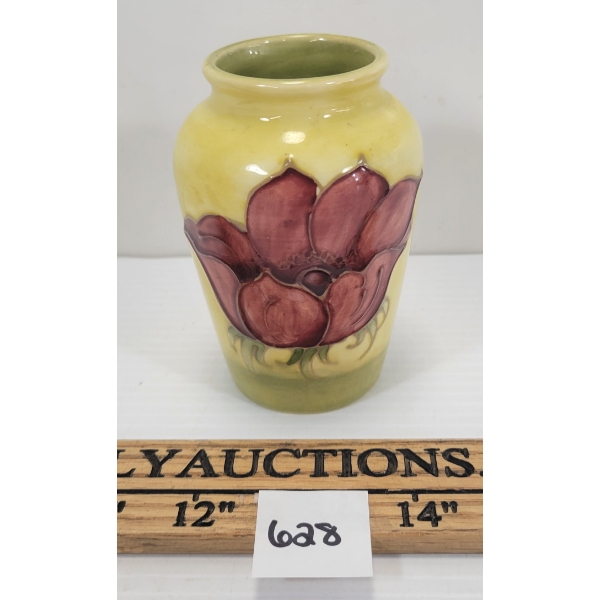 MOORCROFT ANEMONE PATTERN VASE