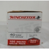 Image 3 : AMMO: 100X WINCHESTER .40 S&W - 165GR - FMJ - SEALED
