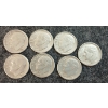 Image 2 : LOT OF 7 - 1954-1965 U.S. 10 CENT COINS