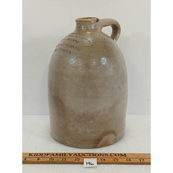 P. OLIVIER GROCER & WINE MERCHANT JUG