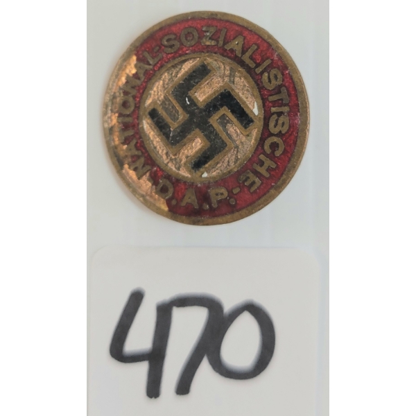 NSDAP PARTY PIN - GES GESCH