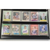 Image 2 : LOT OF 20 - MIXED TEAM AUTOGRAPHED BASEBALL CARDS W/ WALL DISPLAY