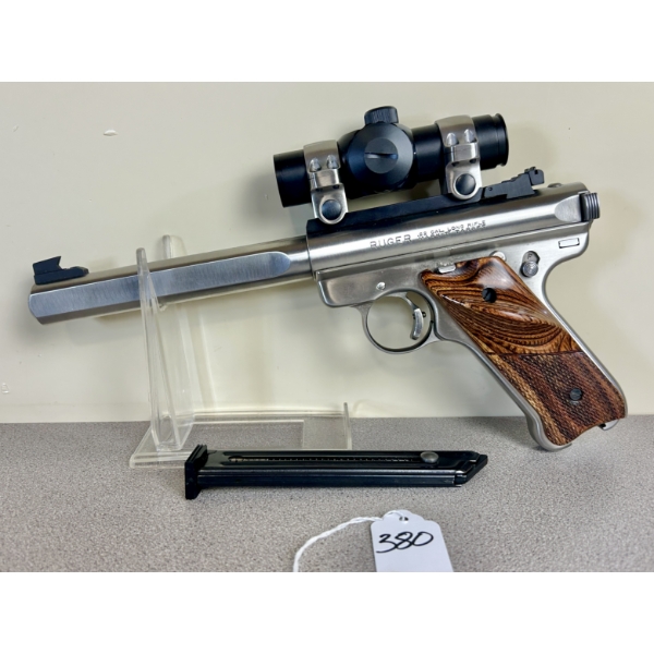 RUGER MKII TARGET IN .22 LR - RESTRICTED 