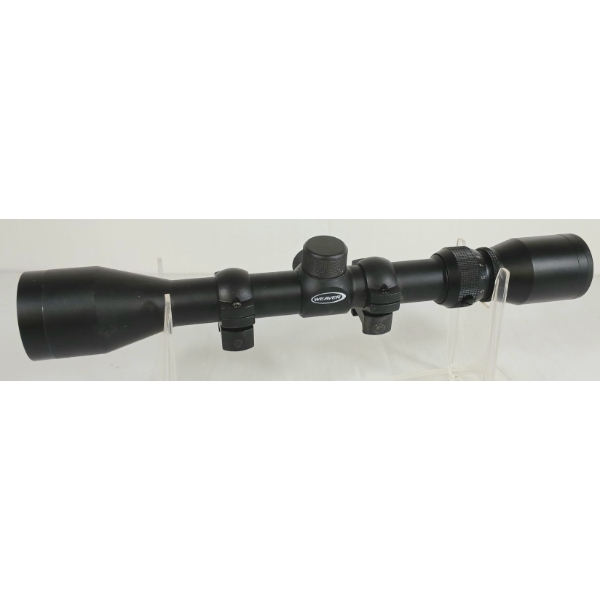 WEAVER 3-9X40 SCOPE W/ RINGS