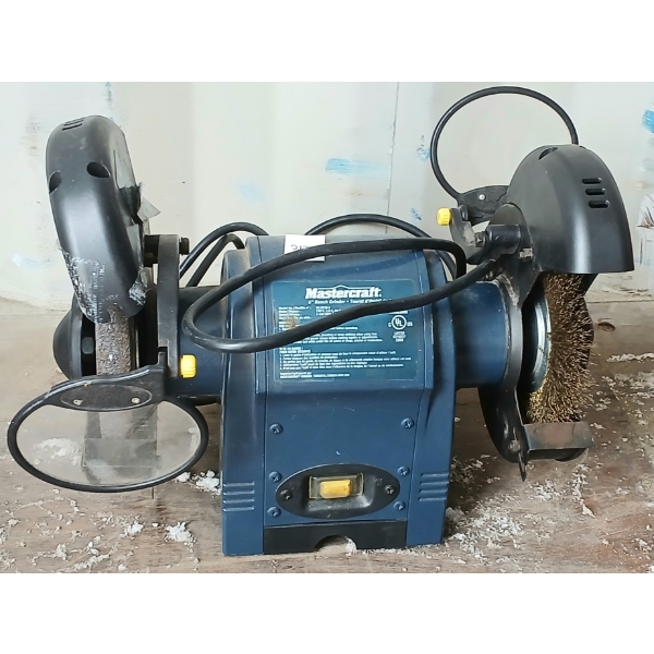 MASTERCRAFT 6IN BENCH GRINDER