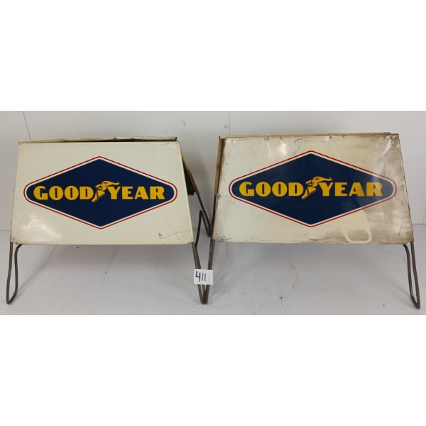 LOT OF 2 - GOODYEAR TIRE STANDS