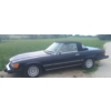 Image 1 : 1975 MERCEDES 450 CONVERTIBLE - SHOWS 147605 MILES