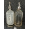 Image 4 : LOT OF 2 - JOE SLUTZKY & PH. PFEIFER JR - CLEAR ACID-ETCHED - SELTZER BOTTLES