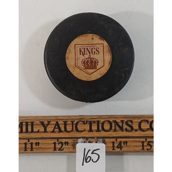 1969-1977 LOS ANGELES KINGS ART ROSS HOCKEY GAME PUCK