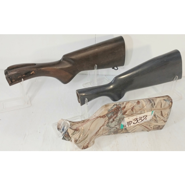 LOT OF 3 - MISC BUTT STOCKS