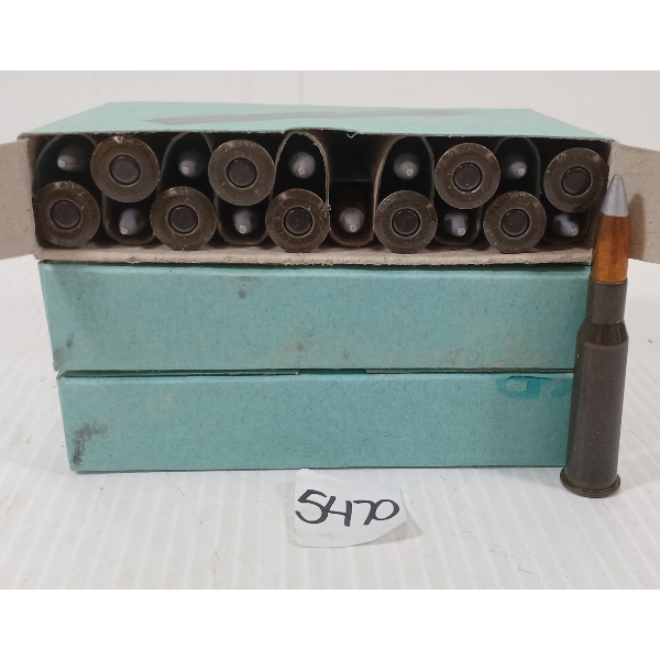 AMMO: 60X 7.62-59 MILITARY ISSUE RNDS